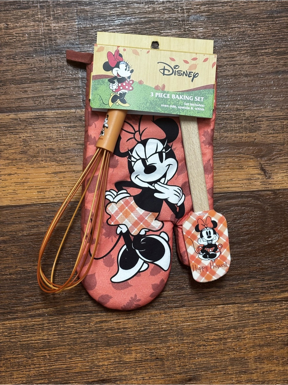 Disney Minnie Mouse Baking Set - Orange and Black